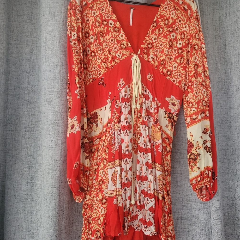 Free People Mixin It Up Mini Dress - Picture 5 of 6